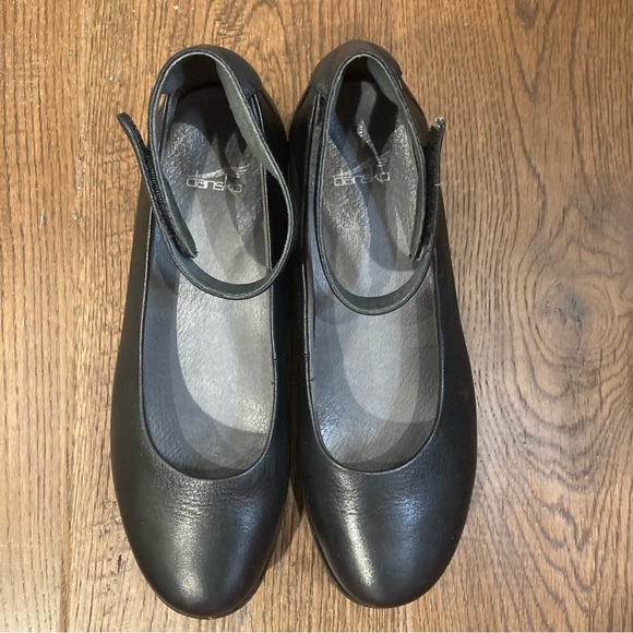 DANSKO Sz 41 Two Toned Ankle  Wrap Leather Comfort Stylish Shoes - Picture 3 of 11